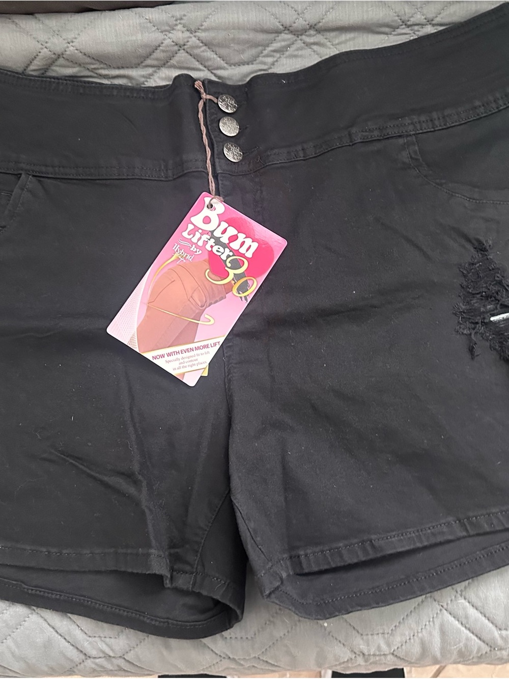 Hybrid Black Women’s Plus Shorts